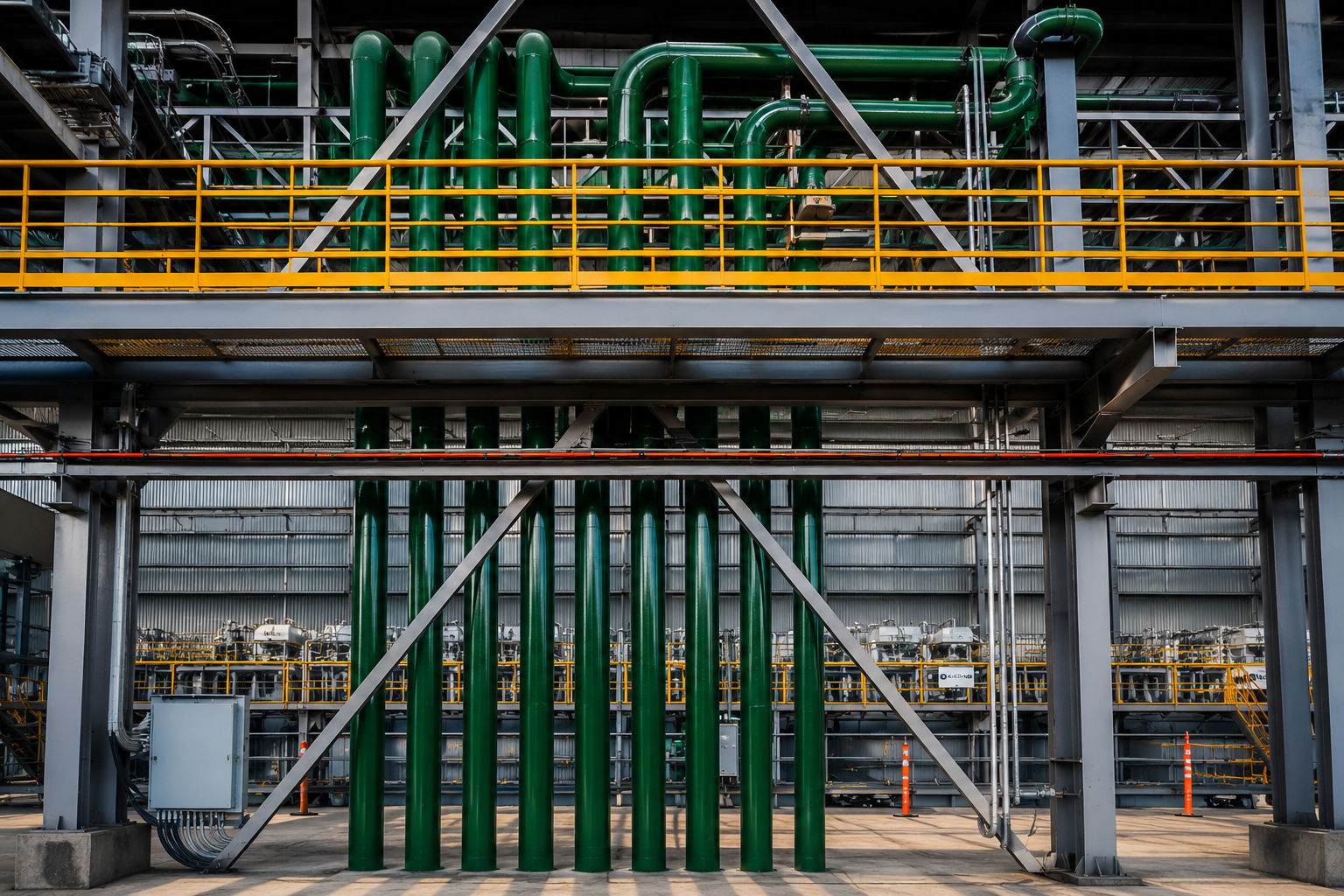 Montaje de tuberías y servicios industriales