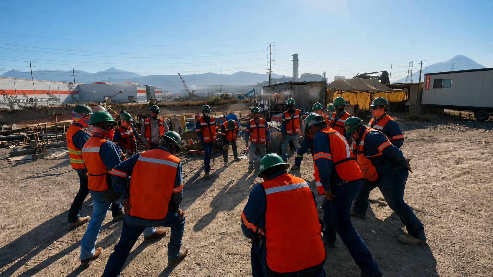 Equipo de ABSOLUT en operación industrial